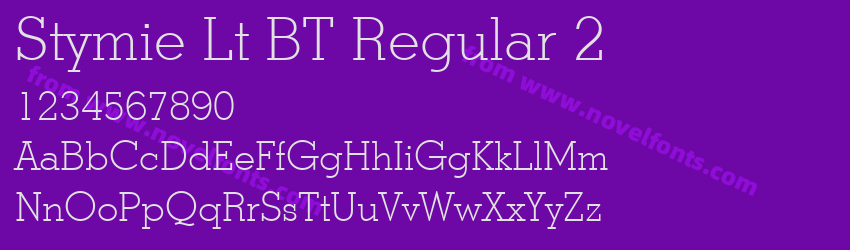 Stymie Lt BT Regular 2Preview Stymie Lt BT Regular 2Preview