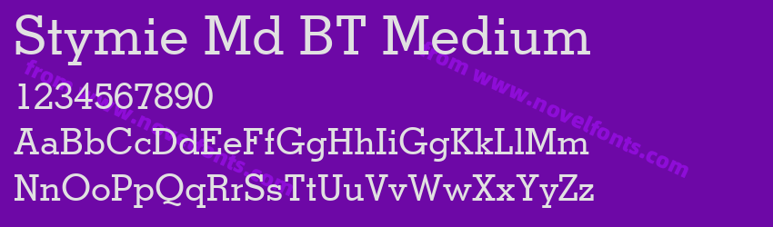 Stymie Md BT MediumPreview Stymie Md BT MediumPreview