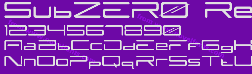 SubZER0 RegularPreview SubZER0 RegularPreview