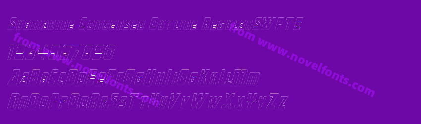 Submarine Condensed Outline RegularSWFTEPreview Submarine Condensed Outline RegularSWFTEPreview