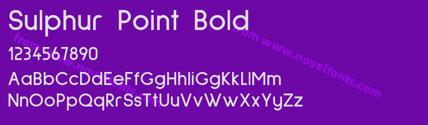 Sulphur Point BoldPreview Sulphur Point BoldPreview
