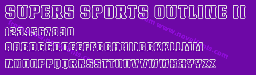 Supers Sports Outline IIPreview Supers Sports Outline IIPreview