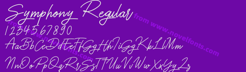Symphony RegularPreview Symphony RegularPreview