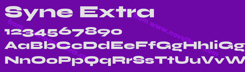 Syne ExtraPreview Syne ExtraPreview