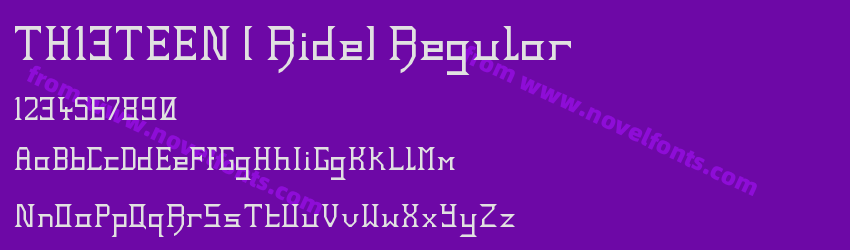 TH13TEEN ( Ride) RegularPreview TH13TEEN ( Ride) RegularPreview