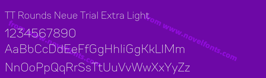 TT Rounds Neue Trial Extra LightPreview TT Rounds Neue Trial Extra LightPreview
