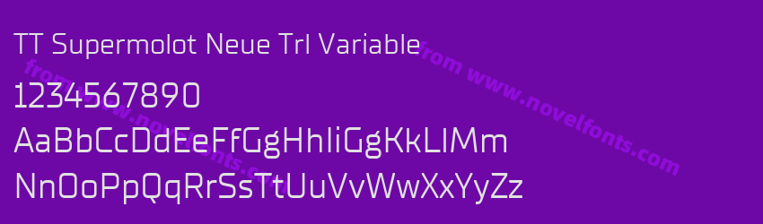 TT Supermolot Neue Trl VariablePreview TT Supermolot Neue Trl VariablePreview