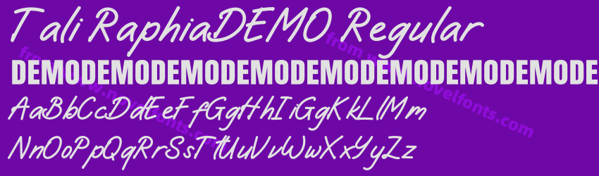 Tali RaphiaDEMO RegularPreview Tali RaphiaDEMO RegularPreview