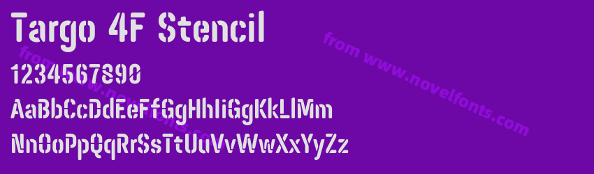 Targo 4F StencilPreview Targo 4F StencilPreview