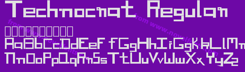 Technocrat RegularPreview Technocrat RegularPreview