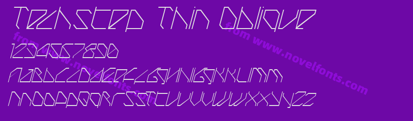 Techstep Thin ObliquePreview Techstep Thin ObliquePreview