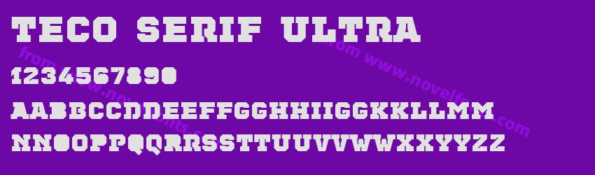 Teco Serif UltraPreview Teco Serif UltraPreview