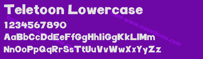 Teletoon LowercasePreview Teletoon LowercasePreview