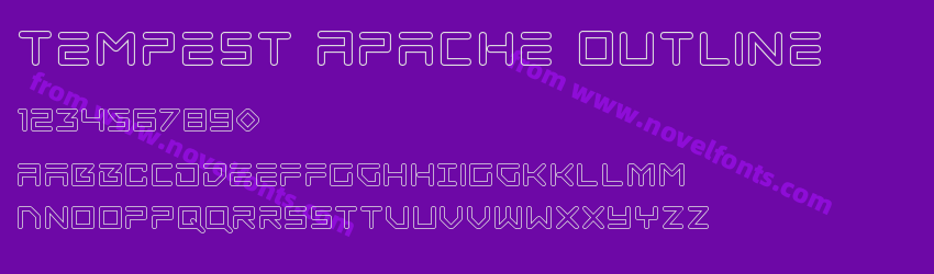 Tempest Apache OutlinePreview Tempest Apache OutlinePreview