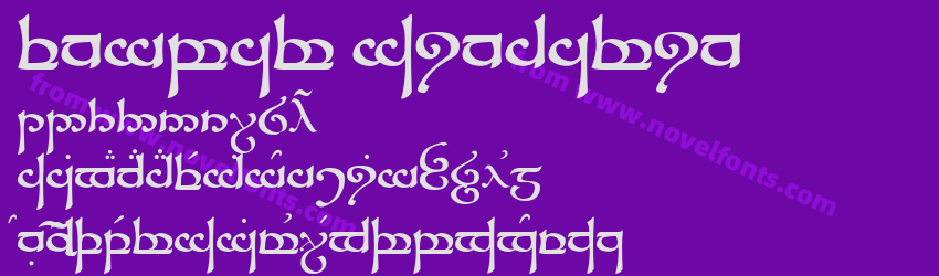 Tengwar SindarinPreview Tengwar SindarinPreview