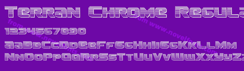 Terran Chrome RegularPreview Terran Chrome RegularPreview