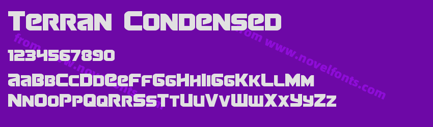 Terran CondensedPreview Terran CondensedPreview