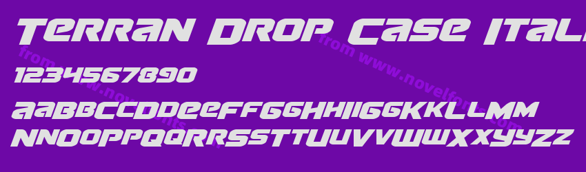 Terran Drop Case ItalicPreview Terran Drop Case ItalicPreview