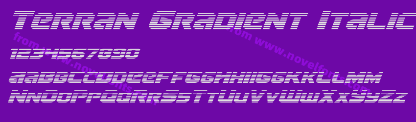 Terran Gradient ItalicPreview Terran Gradient ItalicPreview