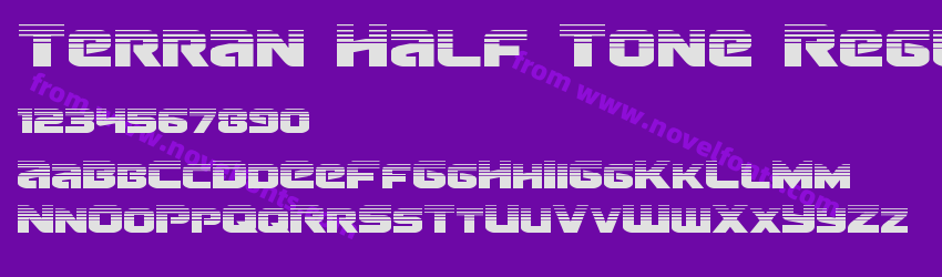 Terran Half Tone RegularPreview Terran Half Tone RegularPreview