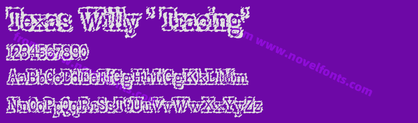Texas Willy ' Tracing'Preview Texas Willy ' Tracing'Preview