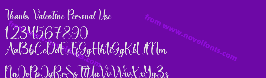Thanks Valentine Personal UsePreview Thanks Valentine Personal UsePreview