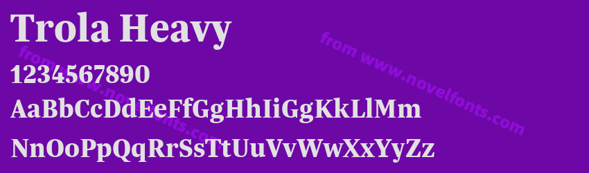 Trola HeavyPreview Trola HeavyPreview