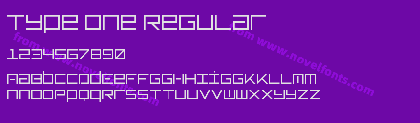 Type One RegularPreview Type One RegularPreview
