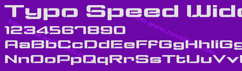 Typo Speed Wide Demo BoldPreview Typo Speed Wide Demo BoldPreview