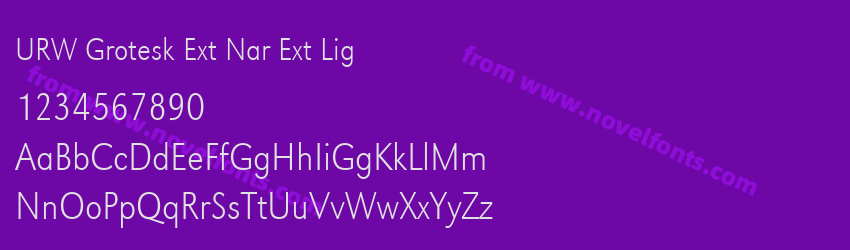 URW Grotesk Ext Nar Ext LigPreview URW Grotesk Ext Nar Ext LigPreview