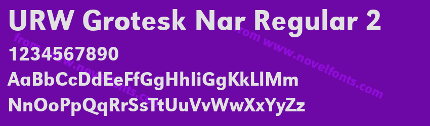 URW Grotesk Nar Regular 2Preview URW Grotesk Nar Regular 2Preview