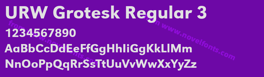 URW Grotesk Regular 3Preview URW Grotesk Regular 3Preview