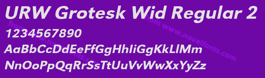 URW Grotesk Wid Regular 2Preview URW Grotesk Wid Regular 2Preview