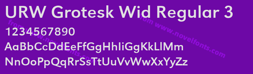 URW Grotesk Wid Regular 3Preview URW Grotesk Wid Regular 3Preview