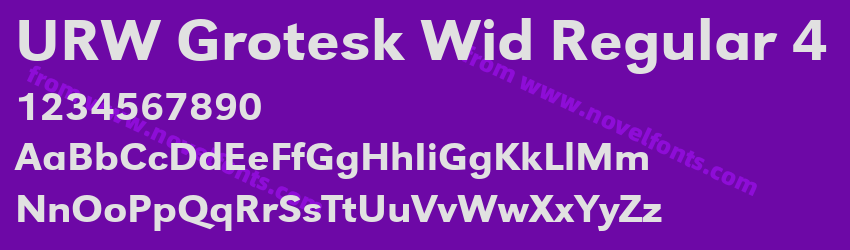 URW Grotesk Wid Regular 4Preview URW Grotesk Wid Regular 4Preview
