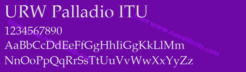 URW Palladio ITUPreview URW Palladio ITUPreview