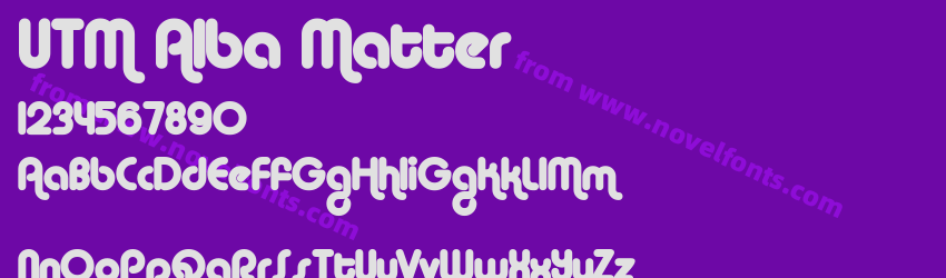 UTM Alba MatterPreview UTM Alba MatterPreview