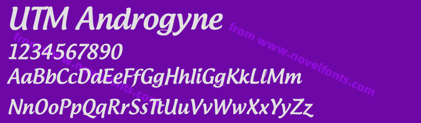 UTM AndrogynePreview UTM AndrogynePreview