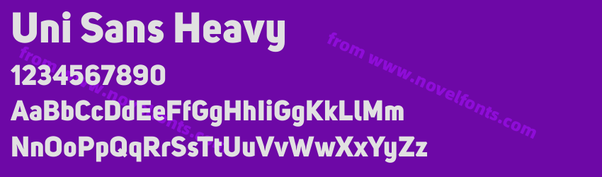 Uni Sans HeavyPreview Uni Sans HeavyPreview