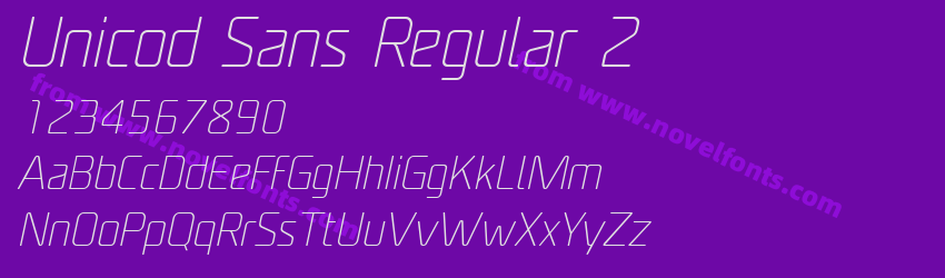 Unicod Sans Regular 2Preview Unicod Sans Regular 2Preview