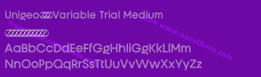 Unigeo128 Variable Trial MediumPreview Unigeo128 Variable Trial MediumPreview