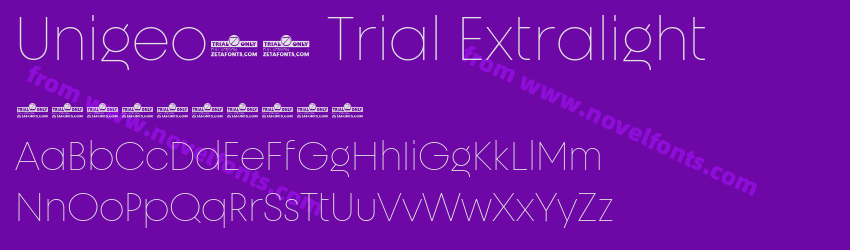 Unigeo32 Trial ExtralightPreview Unigeo32 Trial ExtralightPreview