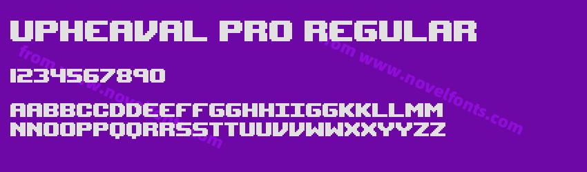 Upheaval Pro RegularPreview Upheaval Pro RegularPreview