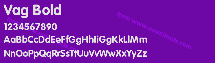 Vag BoldPreview Vag BoldPreview