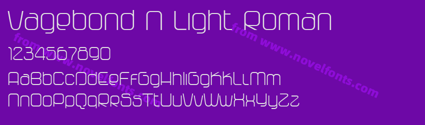 Vagebond N Light RomanPreview Vagebond N Light RomanPreview
