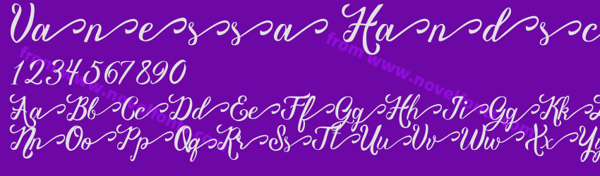 Vanessa Handscript Alt05Preview Vanessa Handscript Alt05Preview