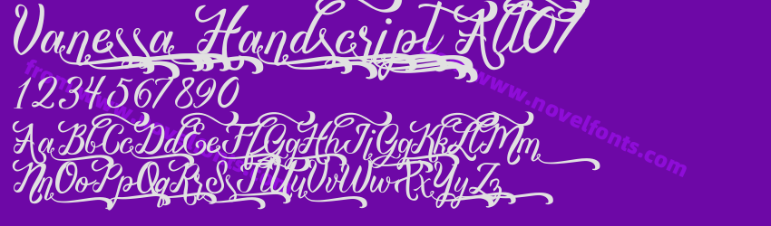 Vanessa Handscript Alt07Preview Vanessa Handscript Alt07Preview