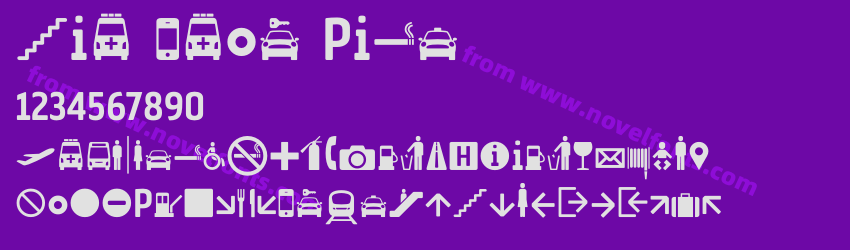 Via Sans PictPreview Via Sans PictPreview