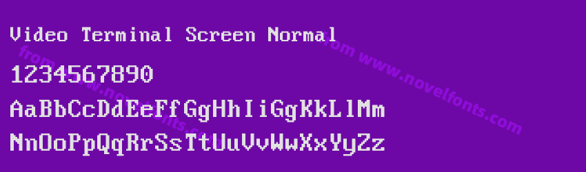 Video Terminal Screen NormalPreview Video Terminal Screen NormalPreview