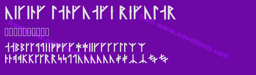 Viking Language RegularPreview Viking Language RegularPreview